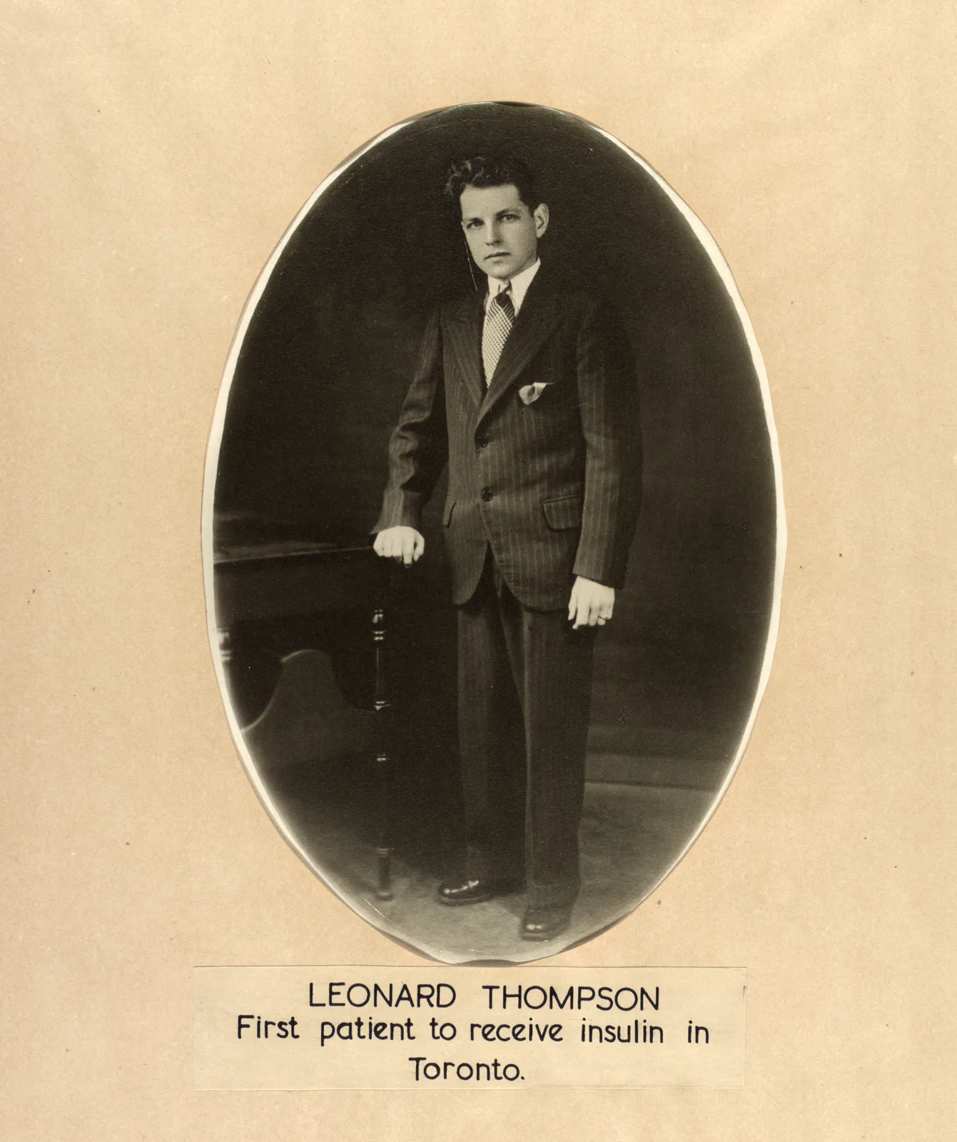 A. B. Brand insulin advertisement, c. 1923. Wikimedia Commons / Thomas Fisher Rare Book Library, CC BY 2.0. → "From extract to manufactured medicine.