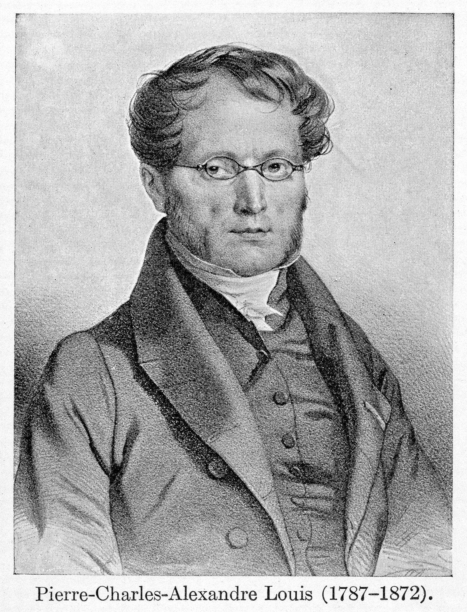 Portrait of Pierre-Charles-Alexandre Louis.